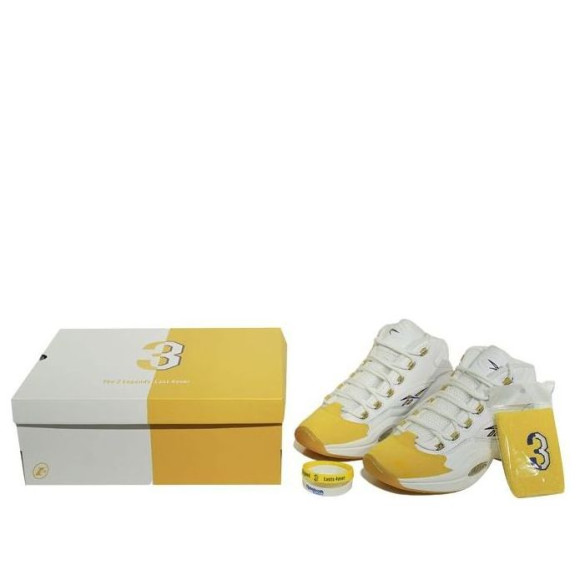 Reebok Question Mid Yellow Toe White/Yellow FX4278-S-BOX - FX4278-S-BOX