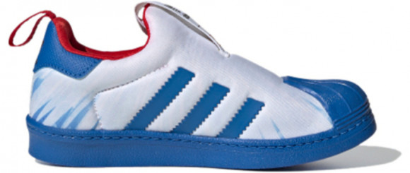 Adidas Marvel x Superstar 360 J 'Captain America' Cloud White/Cloud White/Vivid Red Sneakers/Shoes FX4879 - FX4879