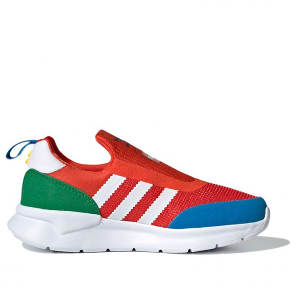 Adidas LEGO x ZX 360 J 'Bold Orange' Bold Orange/Cloud White/Shock Blue Marathon Running Shoes/Sneakers FX4957 - FX4957