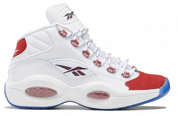 Reebok Question Mid Red Toe 25th 