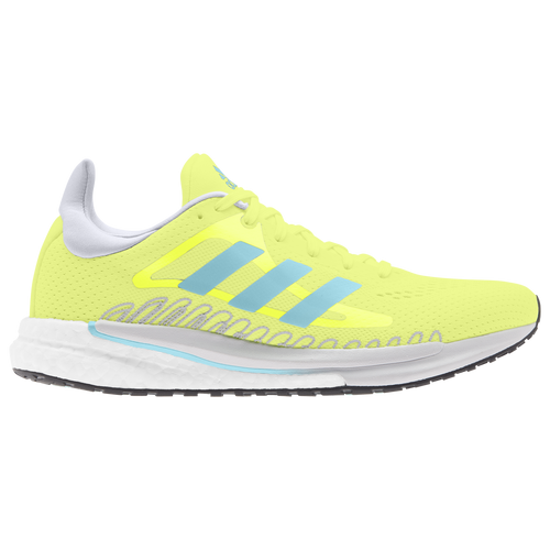 adidas Solar Glide - Women's Running Shoes - Hi Res Yellow / Clear Aqua / Dash Grey - FY1114