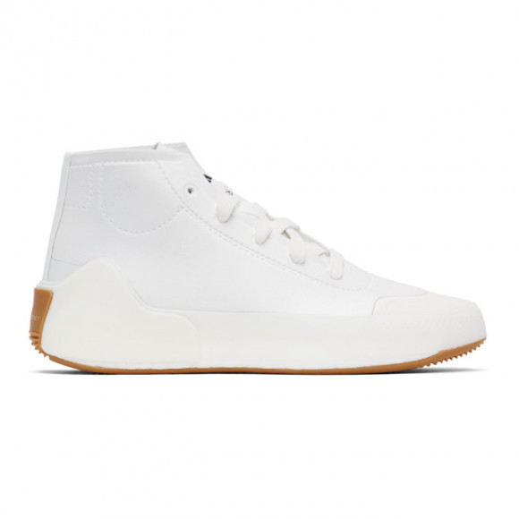 adidas by Stella McCartney White Treino Mid-Cut Sneakers - FY1176