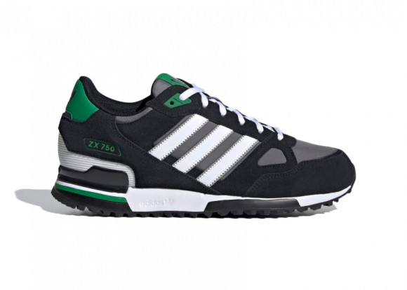 adidas ZX 750 Core Black Green - FY1496