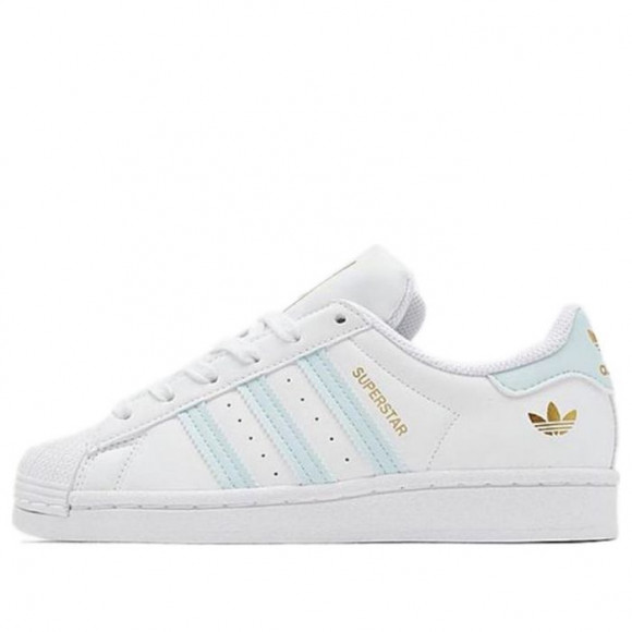 Adidas originals Sneakers Superstar J White/Blue/Gold - FY1671