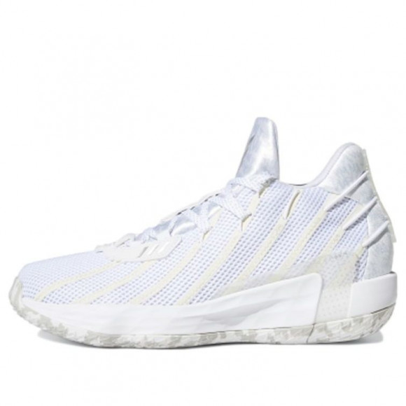 Adidas Dame 7 Mid Tops Unisex White - FY2795