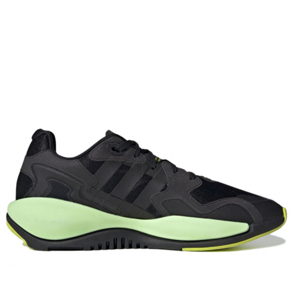 Adidas ZX Alkyne 'Black Semi Solar Yellow' Core Black/Core Black/Semi Solar Yellow Marathon Running Shoes/Sneakers FY3023 - FY3023