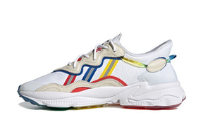 Adidas Ozweego 'Rainbow Pride' Footwear White/Footwear White/Multi-Color Marathon Running Shoes/Sneakers FY3125 - FY3125