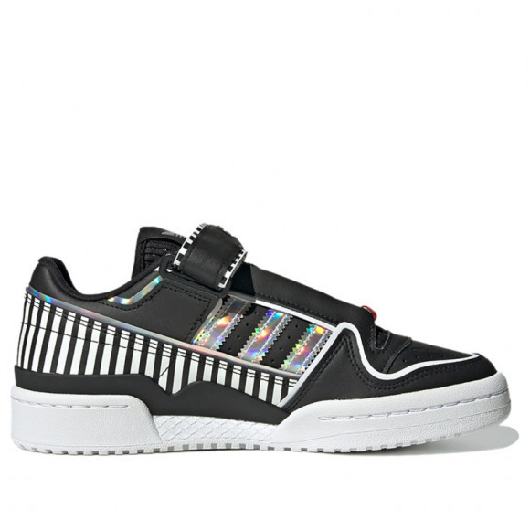 adidas Forum Plus Shoes Core Black Womens - FY5225