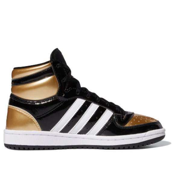 Adidas Top Ten RB J 'Black Gold Metallic' Core Black/Cloud White/Gold Sneakers/Shoes FY5486 - NIZZA X DISNEY SPORT -