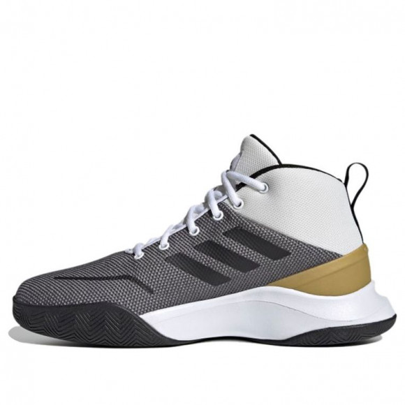 Adidas Ownthegame Shoes Black/White/Yellow - FY6010