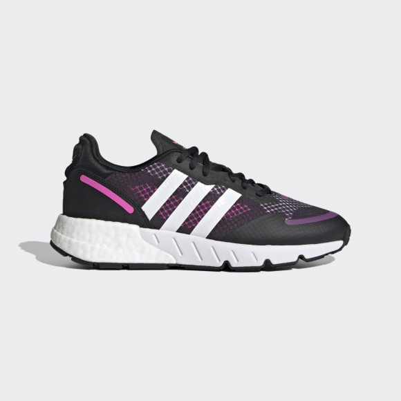 adidas ZX 1K Boost Shoes Core Black Womens - FY6082
