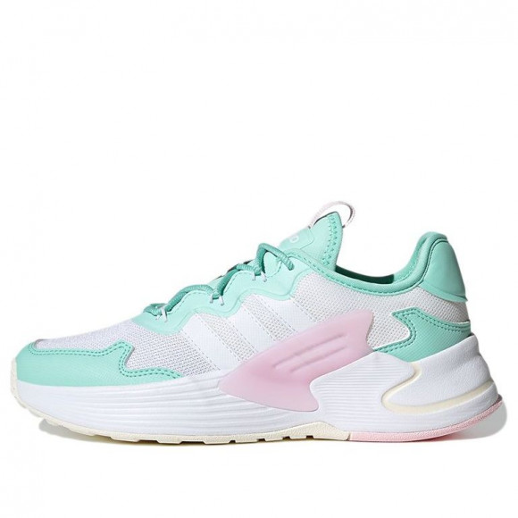 adidas neo (WMNS) adidas Neo Sepatu Roamer WHITE/GREEN/PINK Athletic Shoes FY6704 - FY6704