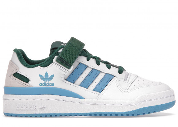 adidas Forum Low White Blue Green - pull adidas homme vintage 
