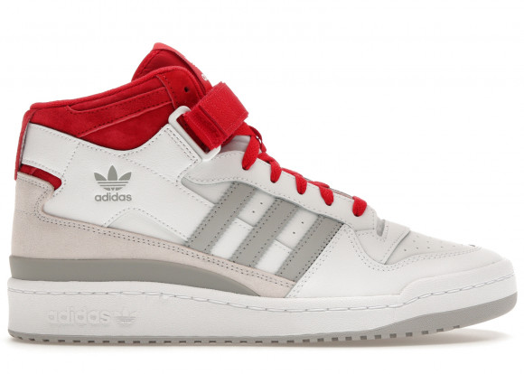 adidas Forum Mid White Red Grey - FY6819