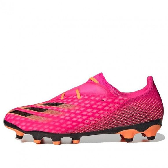 Adidas Ghosted2 HG Hard Ground Wear-resistant Non-Slip Low Tops Pink - FY7270