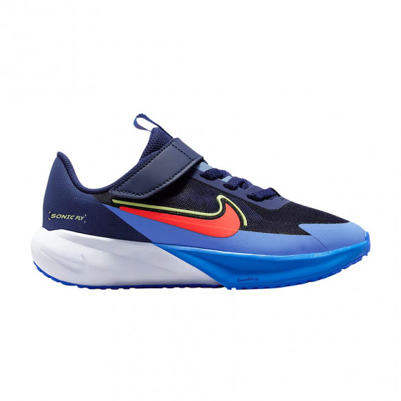 Nike Sonic Fly PS 'Midnight Navy Blue Crystal Blue Tint Hot Lava' | Kid's Size 11 - FZ0016-403
