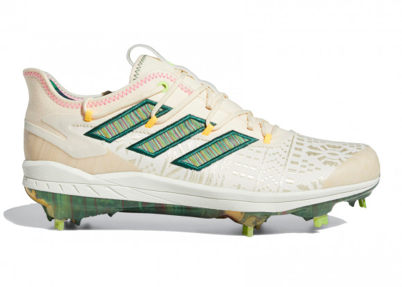 adidas Adizero Afterburner 8 Hispanic Heritage Cleats Wonder White Mens - FZ0325