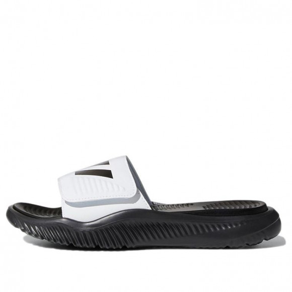 Adidas Alphabounce Slide White/Black - FZ0388