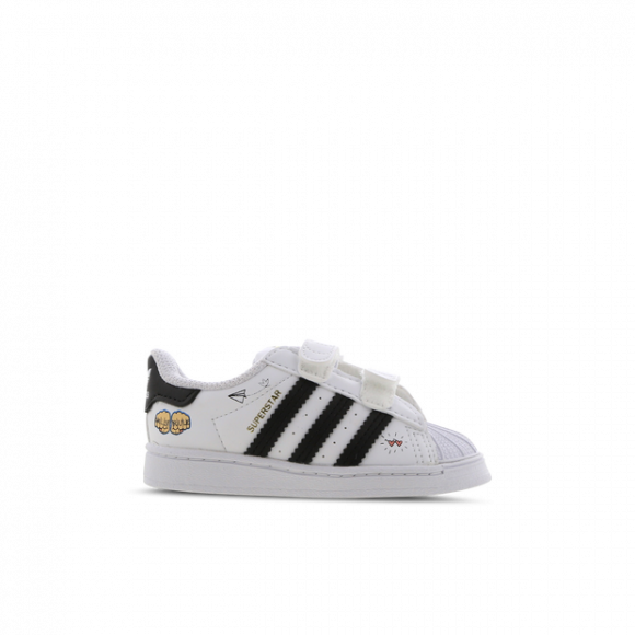 Superstar Infant 'Girls Rule - White' - FZ0619