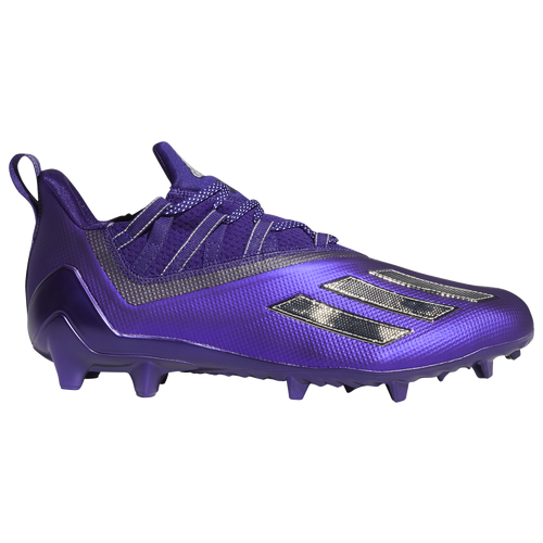 adidas adiZero - Men's Molded Cleats Shoes - Purple / Silver Metallic / White - FZ0705
