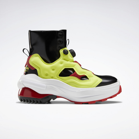 Reebok Maison Margiela x Instapump Fury YELLOW/BLACK/RED Marathon Running Shoes FZ0841 - FZ0841
