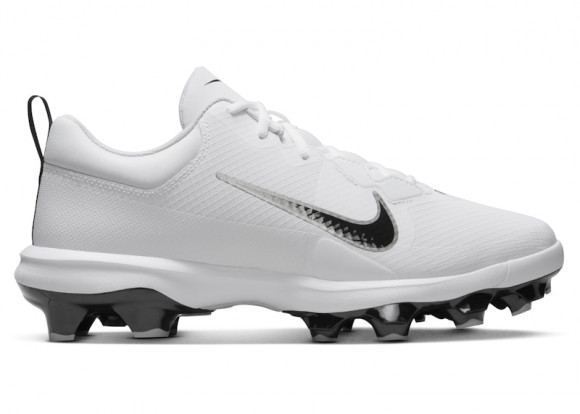 Nike Force Trout 9 Pro MCS White Metallic Silver Pure Platinum Black - FZ0915-102