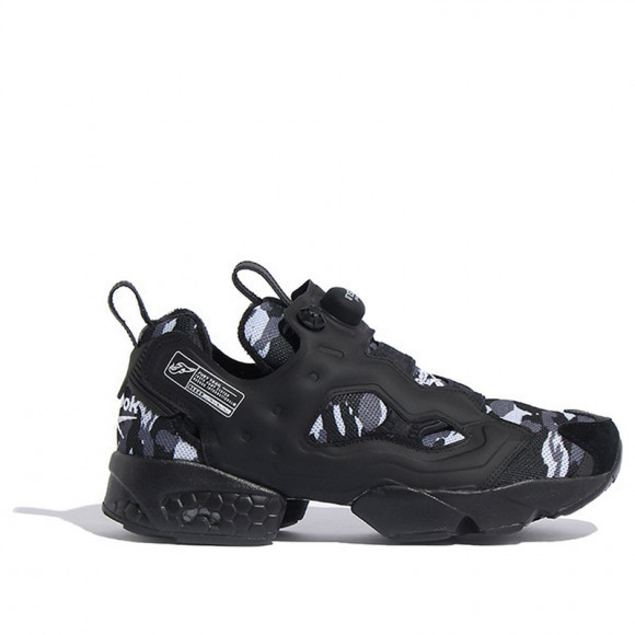 Reebok InstaPump Fury Trail 'Black Camo' Black/True Grey 7/Pure Grey 5 Marathon Running Shoes/Sneakers FZ1286 - FZ1286