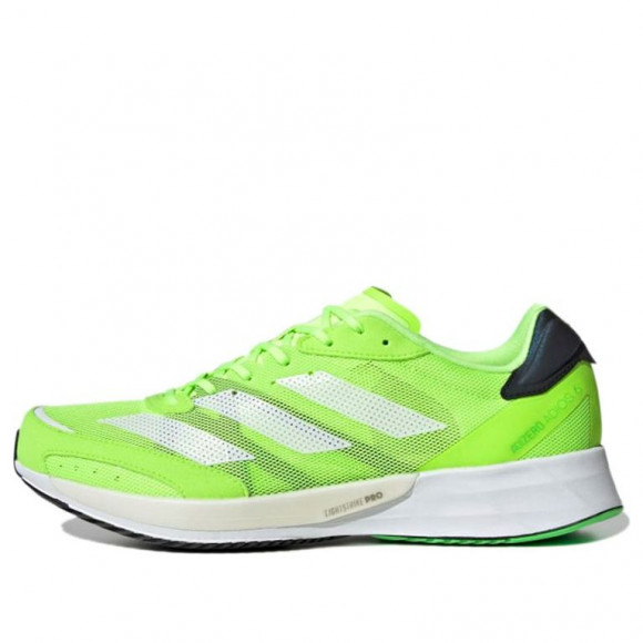 adidas Adizero Adios 6 Running Shoes Green 清新Green Marathon Running Shoes FZ2494 - FZ2494
