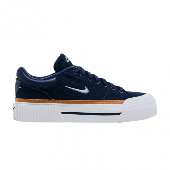Nike Wmns Court Legacy Lift 'Midnight Navy' | Blue | Women's Size 6 - FZ2606-400
