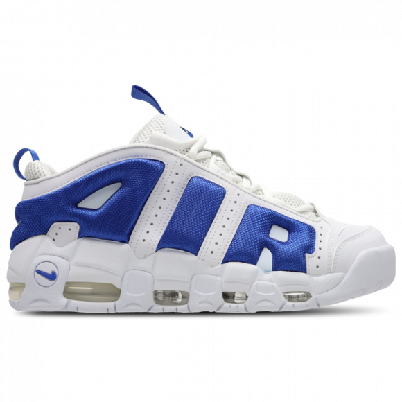 Sneakers Nike Air More Uptempo Low White/ Hyper Royal-Psychic Blue - FZ3055-101