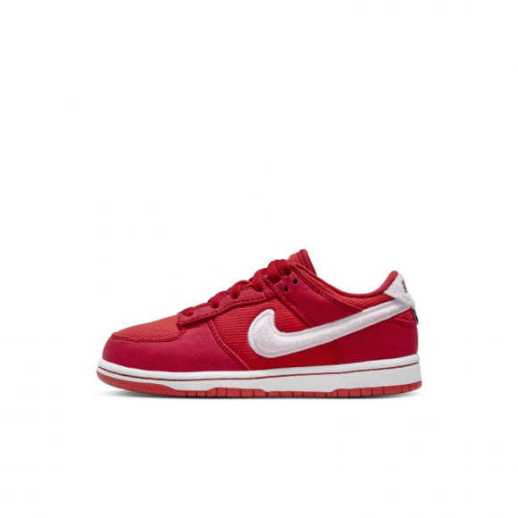 Calzado para niños de preescolar Nike Dunk Low - Rojo - FZ3549-612