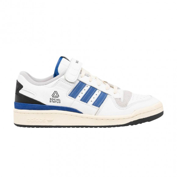 adidas Social Status x Forum 84 Low 'White Royal Blue' | Men's Size 5 - FZ4303