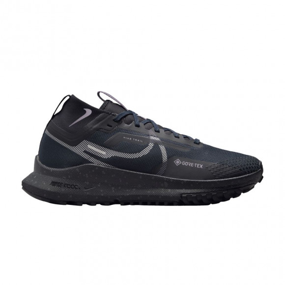 Nike Wmns React Pegasus Trail 4 GORE-TEX 'Dark Obsidian Metallic Silver' | Blue | Women's Size 12 - FZ4343-400