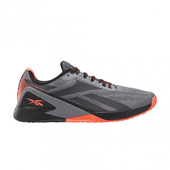 Reebok Nano X1 'Pure Grey Orange Flare' | Men's Size 8 - FZ5683