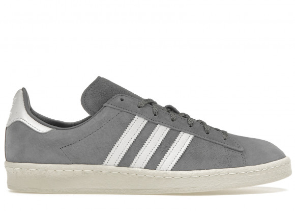 Adidas Men's Campus 80s OG Sneakers in Grey/White/Off White - FZ6154