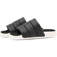Adidas Women's Adilette Essential W Sneakers in Core Black/Off White - FZ6162