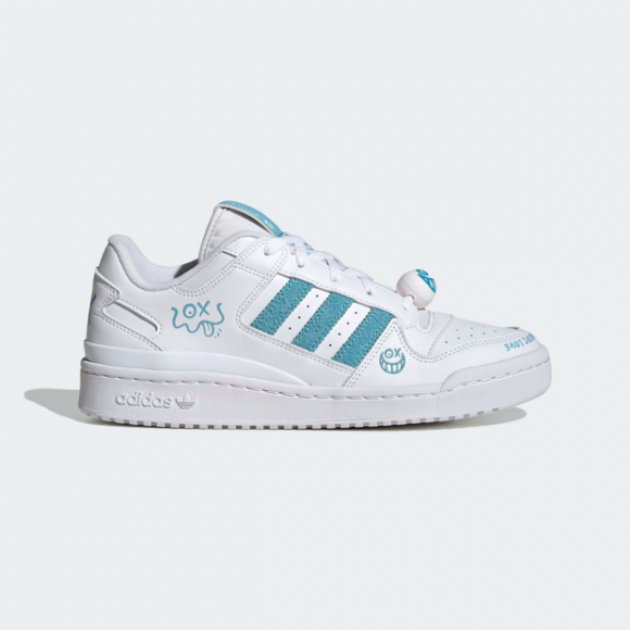 Adidas Originals Forum Low Cl, Ftwwht/Ftwwht/Ftwwht - FZ6353