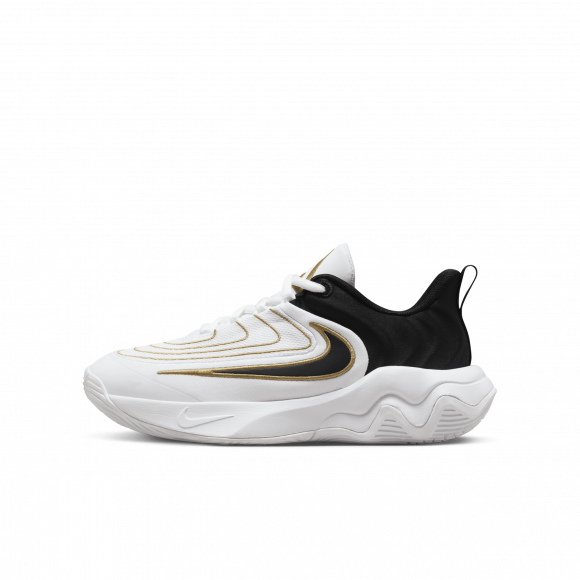 Nike Giannis Immortality 4 GS 'Championship' | White | Kid's Size 4.5 - FZ6734-100
