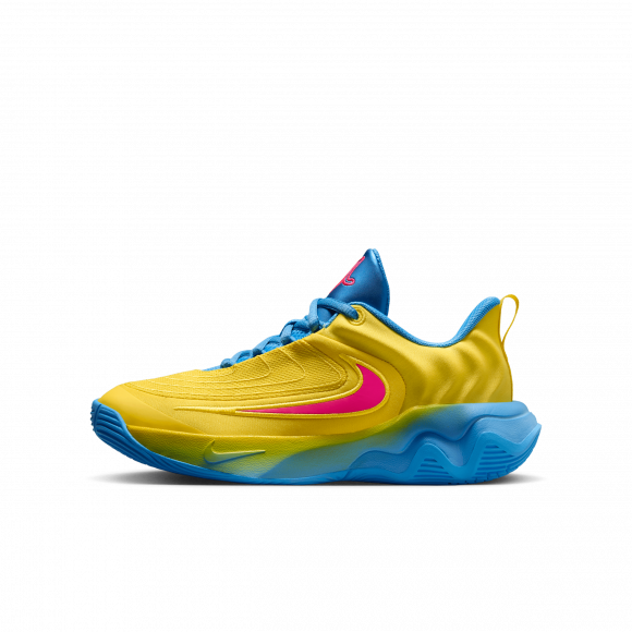 Chaussure de basket Giannis Immortality 4 pour ado - Jaune - FZ6734-700