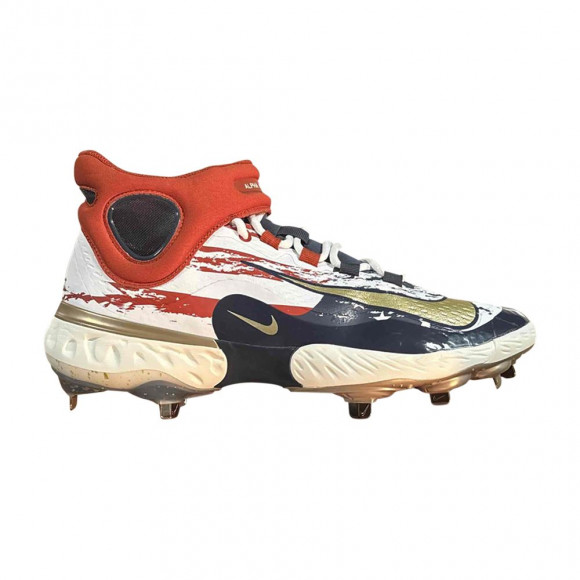 Nike Alpha Huarache Elite 4 Mid 'Team USA' | Blue | Men's Size 15 - FZ7344-102