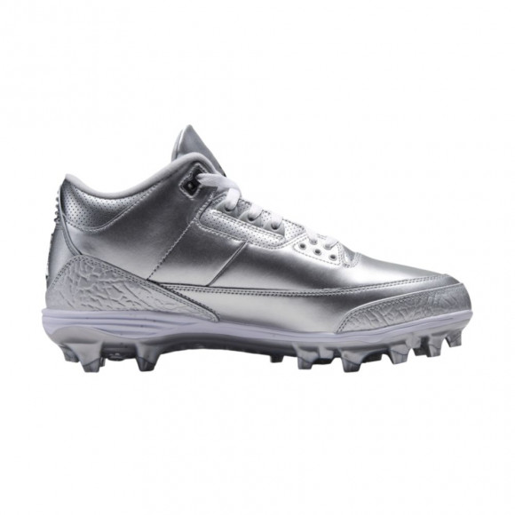 Air Jordan 3 Mid TD 'Metallic Silver' | Men's Size 8 - FZ8626-002