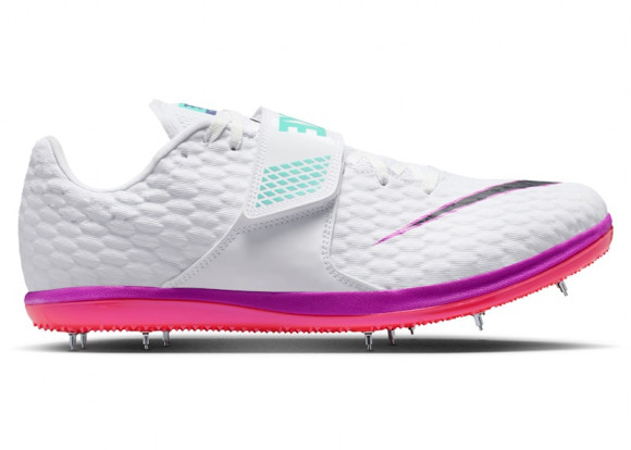 Nike High Jump Elite White Hyper Violet Obsidian - FZ9636-101