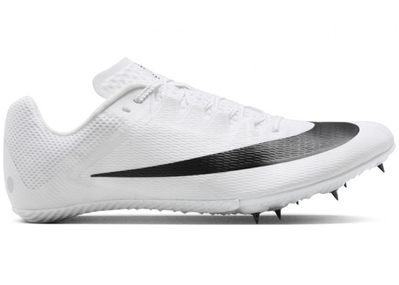 Nike Zoom Rival Sprint White Metallic Silver Black - FZ9663-100