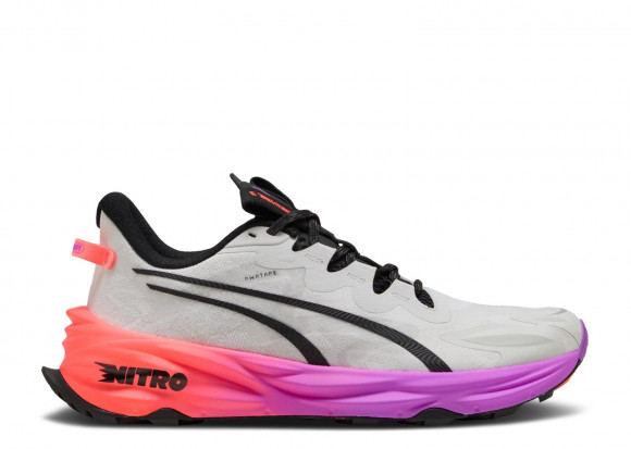 Puma Fast-Trac Nitro 3 'Seasons - Feather Grey Glowing Red Magenta' | Men's - Fast-Trac-Nitro-3