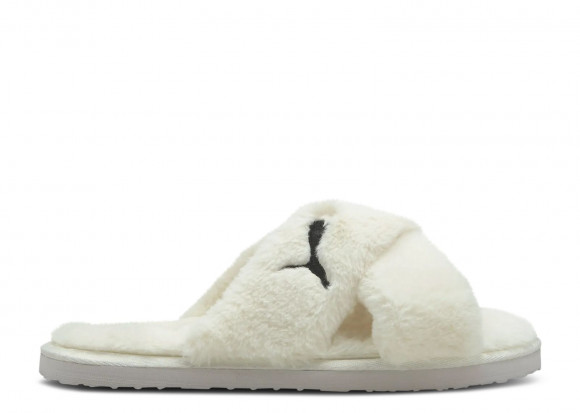 Puma Wmns Fluff X Strap Slide 'Whisper White' | Women's - Fluff-Slide