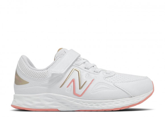 New Balance Fresh Foam 76T V1 Little Kid Wide 'White Pink' | Kid's - Fresh-Foam-76T