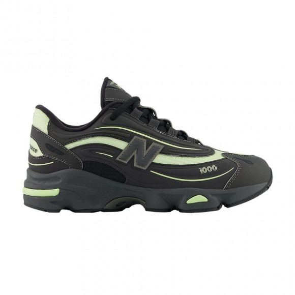 New Balance 1000 Lace Big Kid 'Black Metallic Dry Lime' | Kid's Size 6 - G10002XD