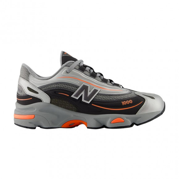 New Balance 1000 Big Kid 'Silver Metallic Tangerine Heat' | Kid's Size 6 - G10009WE