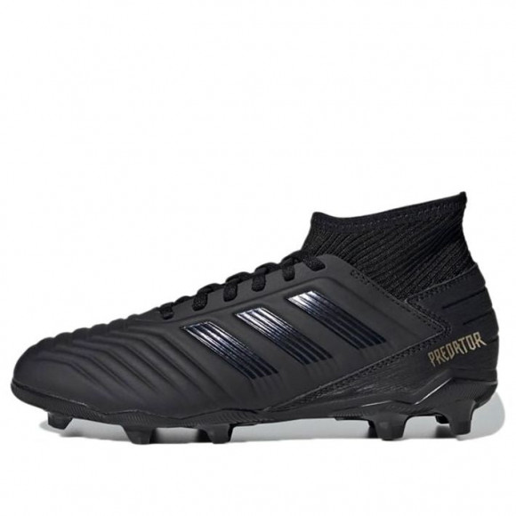 Adidas Predator 19.3 Firm Ground Boots J Soccer Shoes Black - G25794