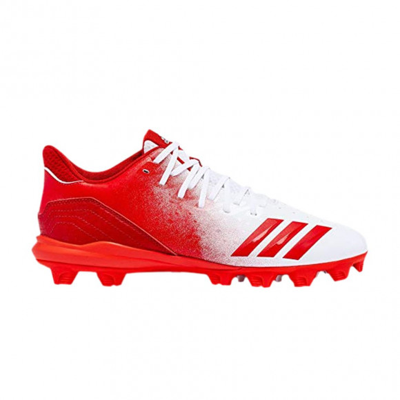 Adidas Icon 4 MD 'White Scarlet' | Men's Size 9 - G26694